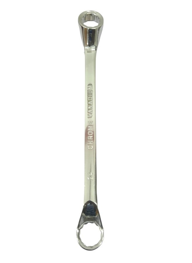 AGRICO Tata Agrico 27mm Double Ring Spanner (Box Wrench), Heavy Duty Chrome Vanadium Steel, Polished Offset Ring Ends for Nuts & Bolts - Image 2